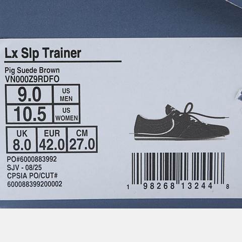 VANS范斯2025中性LX SLP Trainer其他系列VN000Z9RDFO