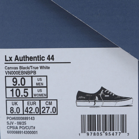 VANS范斯2025中性LX Authentic 44CLVN000EBNBPB