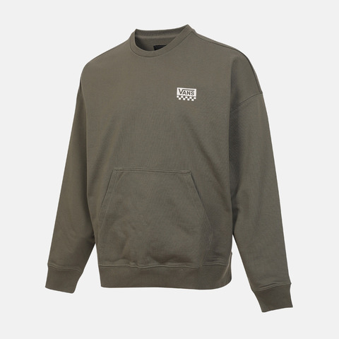 VANS范斯2025男子BOX LOGO CREW针织无帽卫衣VN00090VKCZ