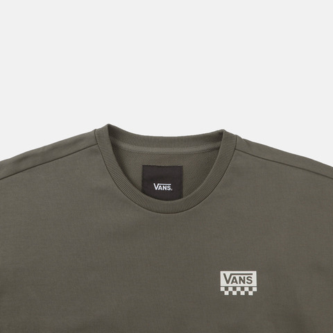 VANS范斯2025男子BOX LOGO CREW针织无帽卫衣VN00090VKCZ