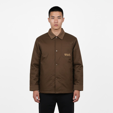 VANS范斯2025男子AP BOLIN WW JACKET梭织无帽外套VN000W57FST