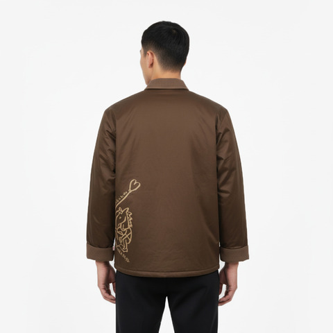 VANS范斯2025男子AP BOLIN WW JACKET梭织无帽外套VN000W57FST