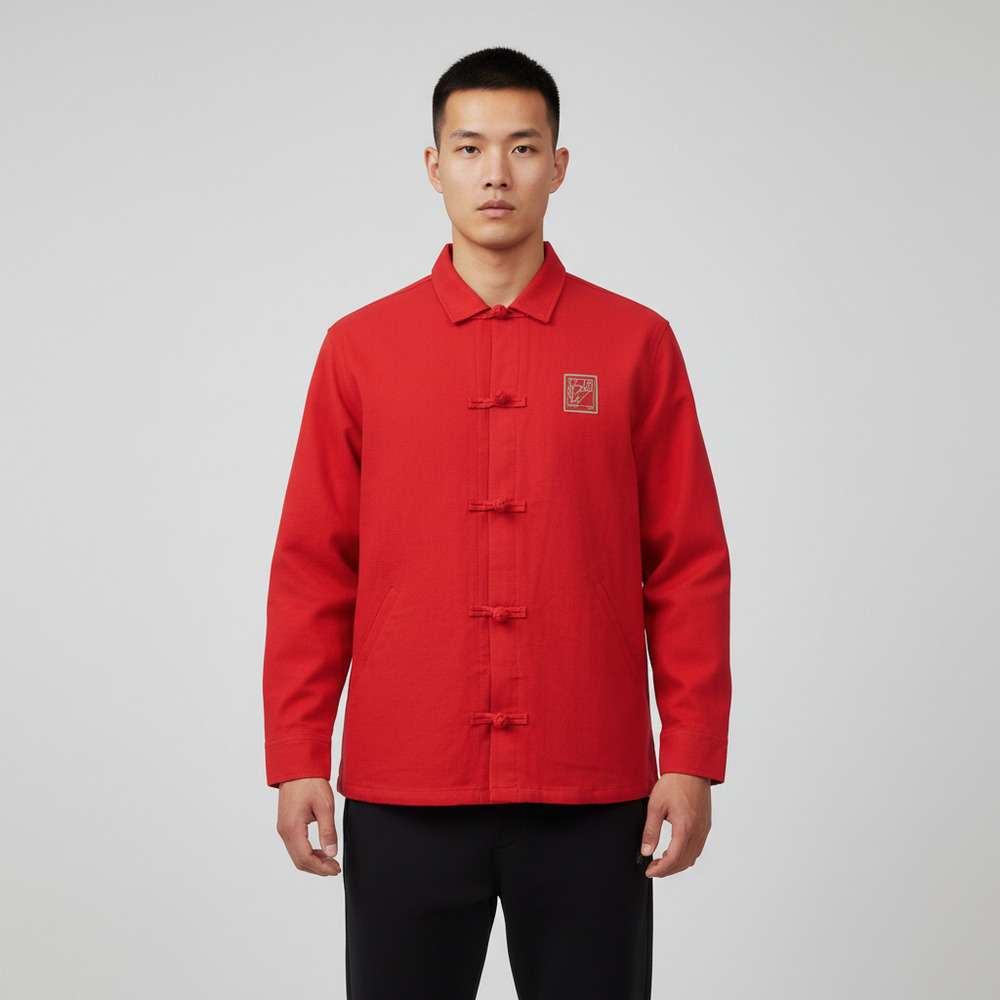 VANS范斯2025男子AP BOLIN SHACKET梭织无帽外套VN000W5614A