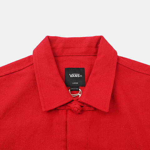 VANS范斯2025男子AP BOLIN SHACKET梭织无帽外套VN000W5614A