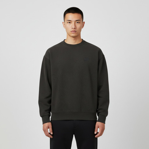 VANS范斯2026男子Premium Crewneck针织无帽卫衣VN000T6TEMV