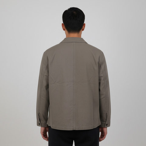 VANS范斯2026男子CONTRAST PANEL WORK JKT梭织无帽外套VN000TJ91NU