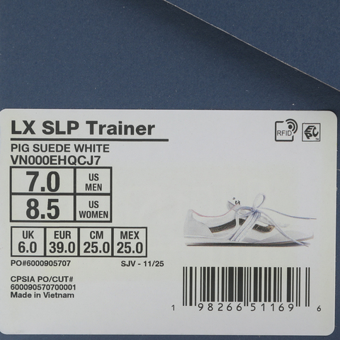 VANS范斯2026中性LX SLP TrainerCLVN000EHQCJ7