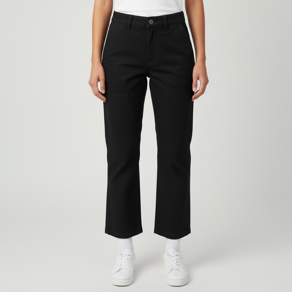 VANS范斯2026女子Emily Carpenter Pant梭织长裤VN000TPTBLK