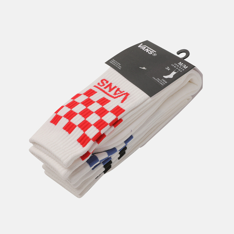 VANS范斯2026中性Classic Check Crew其他袜VN000QBUWHT