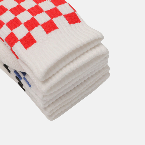 VANS范斯2026中性Classic Check Crew其他袜VN000QBUWHT