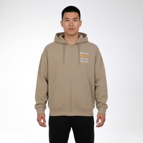 VANS范斯2026男子HORSE CNY ZIP HOODIE针织连帽卫衣VN000TJ01O3