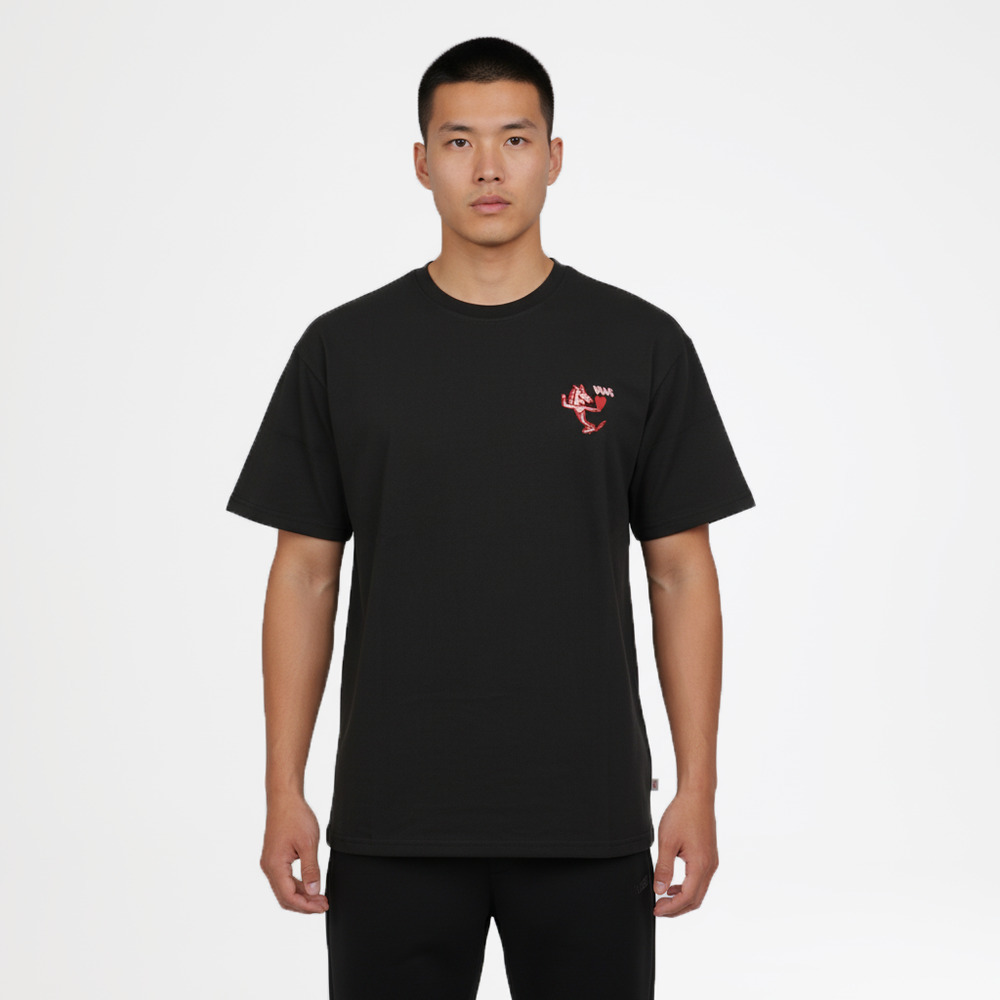 VANS范斯2026男子AP BOLIN HEART SS TEE针织无领短TVN000ZXPBLK