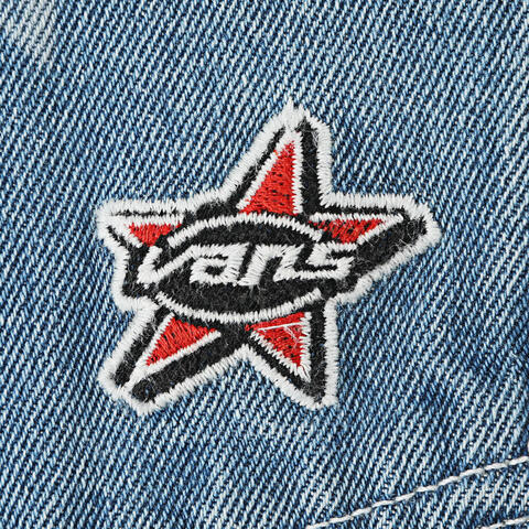 VANS范斯2026男子Check-5 Baggy Denim Starmarked Pants梭织长裤VN000T44CDX