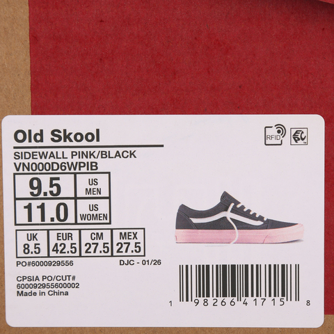 VANS范斯2026中性AuthenticCLVN000D6WPIB