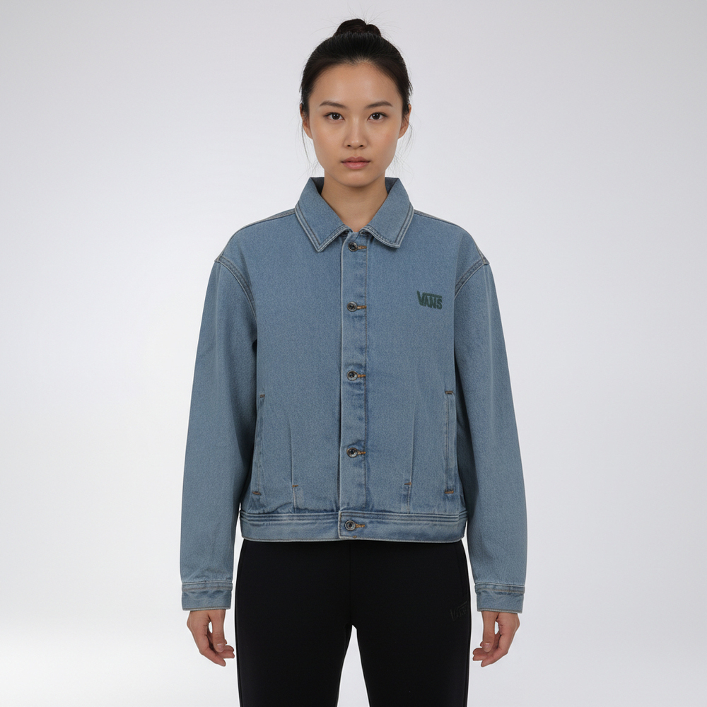 VANS范斯2026女子Womens Pomona Station Jacket梭织无帽外套VN000T6YCDX