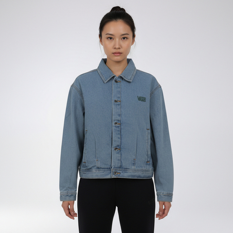 VANS范斯2026女子Womens Pomona Station Jacket梭织无帽外套VN000T6YCDX