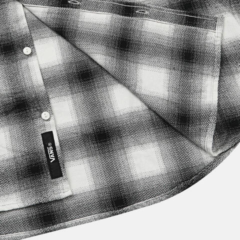 VANS范斯2026男子Lawson Plaid Flannel Shirt梭织长袖衬衫VN000TAJKIG