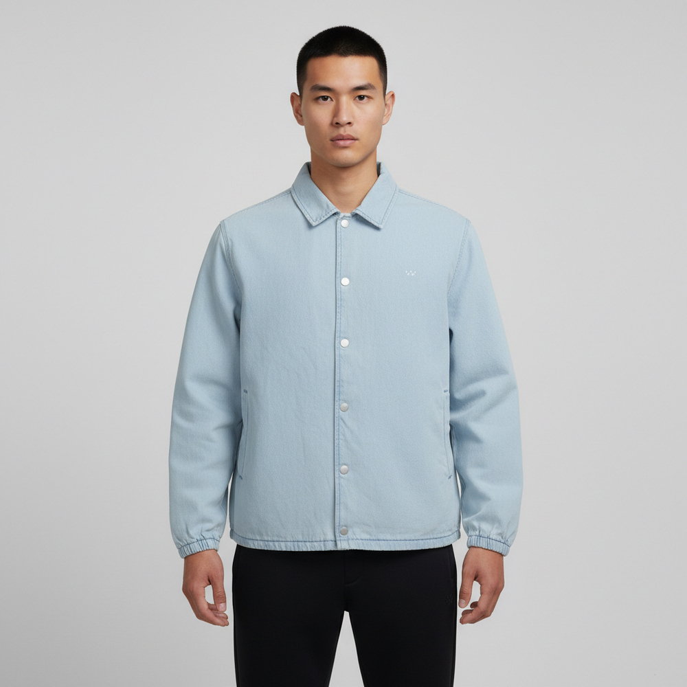 VANS范斯2026男子Denim Torrey Coaches Jacket梭织无帽外套VN000T7KTTJ