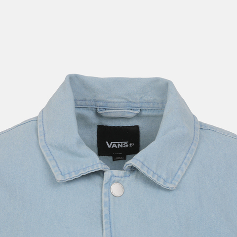 VANS范斯2026男子Denim Torrey Coaches Jacket梭织无帽外套VN000T7KTTJ