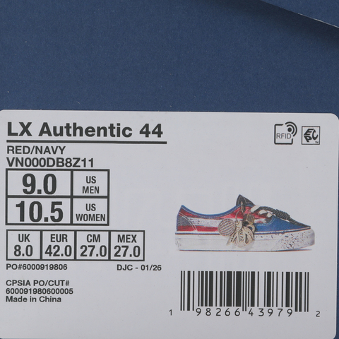 VANS范斯2026中性LX Authentic 44CLVN000DB8Z11